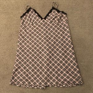 Flannel slip dress size L